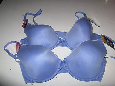 Lot Of 2 Maidenform Sweet Nothings 8421 Love Demi Bra Blue Choose Size NWT • $21.95