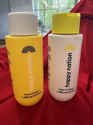 New Large Duo Victoria's Secret Happy Nation Happy Shampoo & Conditioner Rare !! • $18.97