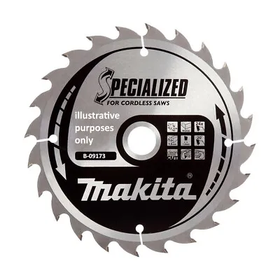 Makita 165x20mm 24T Specialised Circular Saw Blade B-32910 (Was B-09173) • £22