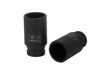 $22 • Buy 1/2  Dr 12PT Double Hex Deep Impact Socket:22/23/24/25/26/27/28/29/30/32...41mm
