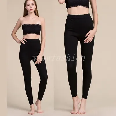 $26.90 • Buy Women Cashmere Silk Long Johns Thermal Legging Pant Sleep Long Underwear Bottoms
