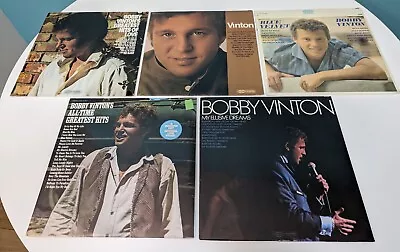 Bobby Vinton Lot Of Five Sealed Vinyl LPs • $18