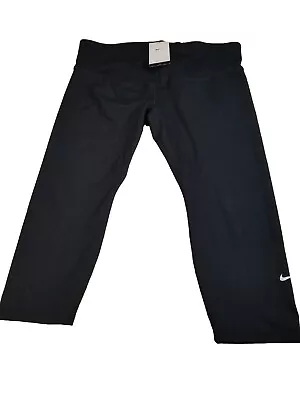 Nike One Leggings Womens  1X Training Dri Fit Polyester Spandex New WTags (HH21) • $24.99