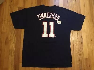 Ryan Zimmerman Washington Nationals Shirt Jersey Blue Mens XL Majestic • $3.11