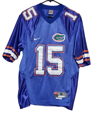 Nike Florida Gators Tim Tebow Mens S Football Jersey +2 Length Sewn UF #15 • $31.99