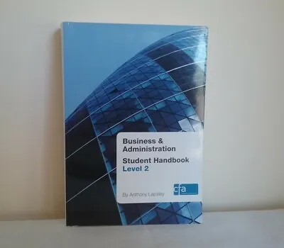 Business & Administration Student Handbook: Level 2 By Lapsley Anthony  Near New • £14.99