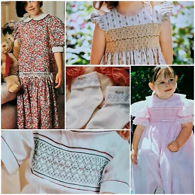 £6.35 • Buy Cushion Bell Bridesmaid Dress Baby Romper Socks Doll Clothes Smocking Pattern