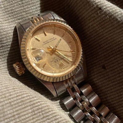 $1650 • Buy Rolex Datejust Oyster Perpetual  Champagne Women's Watch - 69713