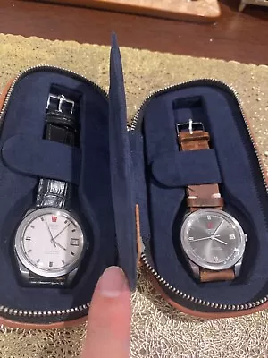 1970's Omega F300 192.001 Tuning Fork Watch PAIR! • $1830