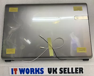 Packard Bell Easynote TE69CX TE69CXP Back LCD Lid Rear Cover Silver With Hinges • £49.95