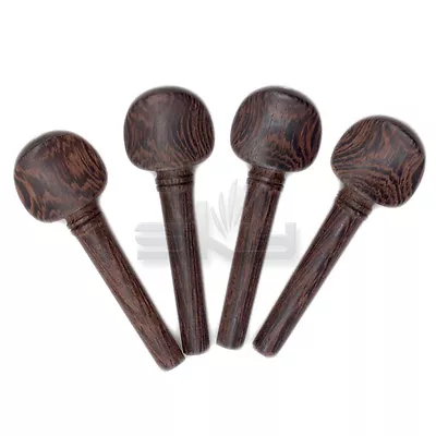 Rosewood Violin Pegs 4/4 Size Fiddle Violin Parts New High Quality (#6) 4 Pcs • $12.99