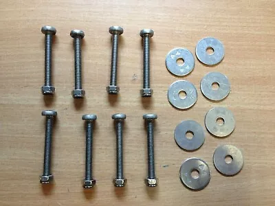 £28.95 • Buy NEW 8 Bolt Kit 60 Mm M 6 Stainless Boat Launching Wheels Dinghy Inflatable RIB