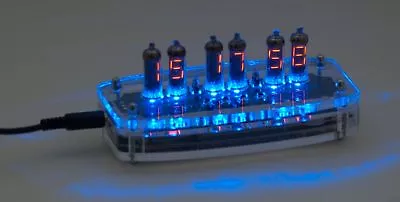 £59.99 • Buy Electronic Clock With Digital Nixie Numitron Tubes Iv-9 (ИВ-9)