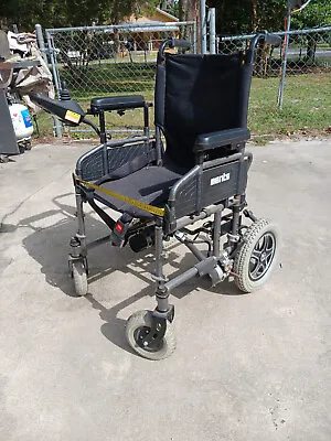 The Merits Health P101 Power Wheelchair Is A Folding Power Chair For Up To 300  • $400