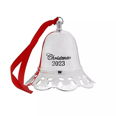 Towle 2023 Silverplated 43rd Edition Musical Bell  Here Comes Santa Claus  • $32