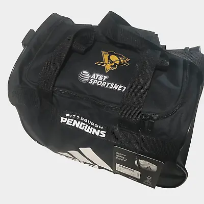 ADIDAS Pittsburgh Penguins~ Gym/Duffle Bag NHL  BLACK With Tags • $10.95
