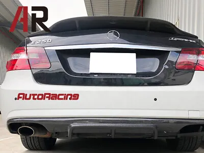 For W212 E350 E500 E550 E63 AMG 10-15 4Dr R Style Carbon Fiber Trunk Spoiler CF • $199.99