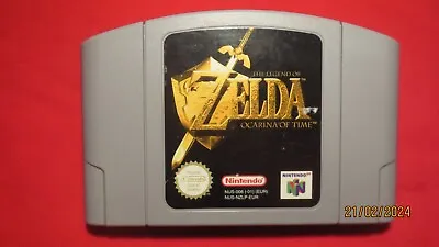 The Legend Of Zelda Ocarina Of Time For Nintendo 64 N64. Cart Only. Pal • £18.48