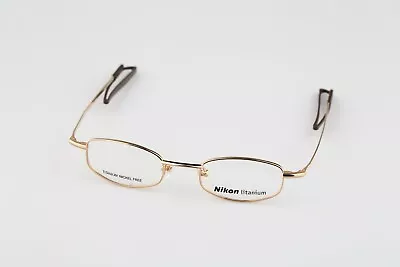 Nikon Litanium DT4894 0570 Vintage 90s Small Rectangle Reading Glasses Frames • $125