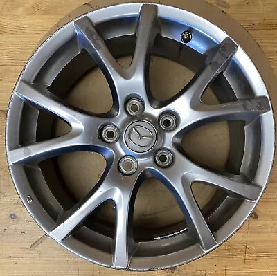 17  Mazda Miata MX5 MX-5 Wheel Rim Factory OEM 17X7 Silver 9965277070 • $95