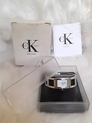 CALVIN KLEIN Steel Ladies Watch With Extra Links Included • £30