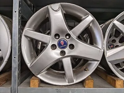 SAAB 9-3 Light Alloy Wheel 5124797 3-Spoke Double 7 X 17 ALU 36 (1998-2003) • $62.17