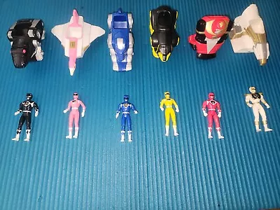 McDonald's Mighty Morphin Power Rangers Complete Set 6 Toys 1995 • $5