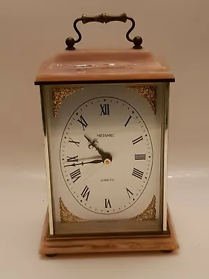 £32 • Buy Vintage Metamec Carriage Mantle Clock
