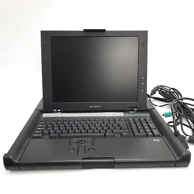 HP TFT5600RKM TFT5600 RKM TFT 5600 Rackmount Keyboard & Monitor Server Laptop • £129.99