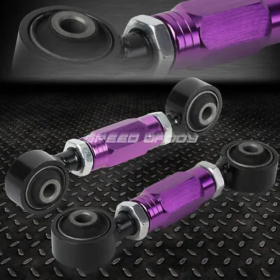 Adjustable Rear Lower Toe Camber Control Arm Kit For 88-00 Civic/crx/crx Purple • $22.85