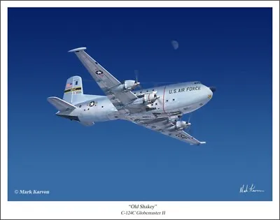 C-124 Globemaster II Aviation Art Print - 11  X 14  • $50