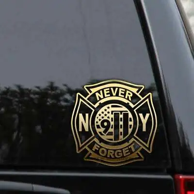  9/11 Never Forget Firefighter Decal Sticker 911 New York Car Window Laptop  • $8.95