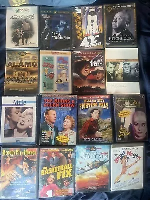 #1  Old Classic Movies 1930-1970 DVD LOT PICK & CHOOSE  $4 FlatRateCombinedShip • $5