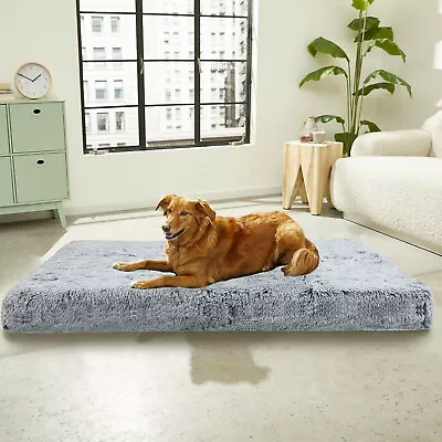 $69.99 • Buy Waterproof Dog Bed Mattress Fr Jumbo Extra Large Dog Zipped Washable Pet Cushion