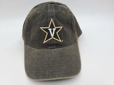 Vanderbilt University Commodores Legacy Distressed Snapback Hat Cap NCAA Brown • $10.49