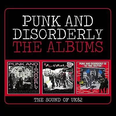 Various Artists : Punk And Disorderly: The Albums - The Sound Of UK82 CD Box • £20.97