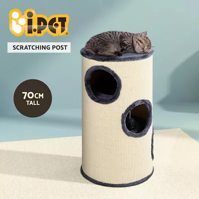 I.Pet Cat Tree Scratching Post Tower Scratcher 70cm Trees Condo Wood House Toys • $62.95