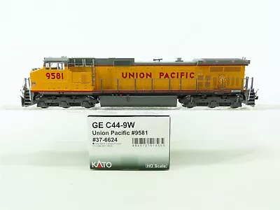 $179.95 • Buy HO KATO 37-6624 UP Union Pacific GE C44-9W  Dash 9  Diesel #9581 - DCC Ready