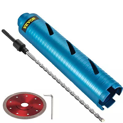 VEVOR 2.5  Dry Diamond Core Drill Bit For Hard Concrete With SDS Plus Adapter • $32