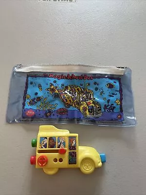 Magic School Bus Scholastic 1995 Dairy Queen Kid's Pick-Nic Bag Toy Lot • $9.99