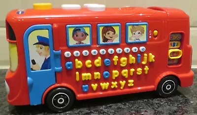 £8 • Buy VTech Playtime Bus Educational Alphabet Working Very Good Condition