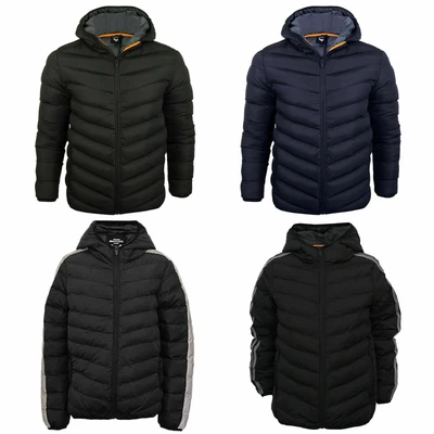 £19.99 • Buy Boys Hooded Padded Jacket Back To School Puffer Puffa Warm Winter Quilted Coat