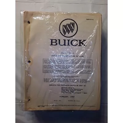 1982-90 Buick  Parts And Illustration Catalog 44A • $9.53