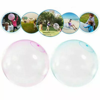 70cm Wubble Bubble Ball Inflatable Water Amazing Fun Super Bubble Ball Toy • $12.86