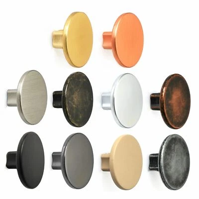 £3.29 • Buy Round Kitchen Cabinet Knobs Drawer Cupboard Door Handles - DecorAndDecor