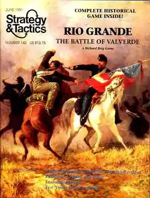 $5.95 • Buy Strategy & Tactics Rio Grande Battle Of Valverde SPI Decision Games 