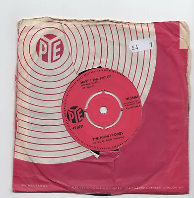 (W821) The Honeycombs Have I The Right - 1964 - 7 Inch Vinyl • £2.24