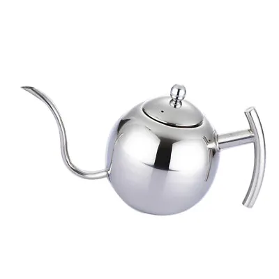 850/1100ml Stainless Steel Tea Pot Removeable Infuser Kitchen Metal Teapot • £21.82