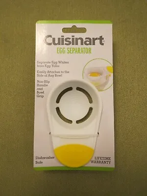 Cuisinart Egg Yolk-White Separator- Dishwasher Safe - Kitchen Gadget • $4