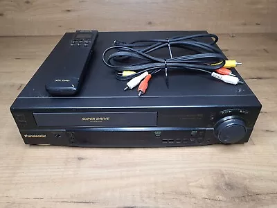 Panasonic NV-SD20 VHS/VCR 4-Head Player/ Recorder With Remote Made In Japan 1993 • $180